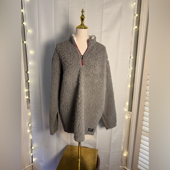 Southern Marsh Gray Zip Up Sweater - Picture 8 of 8